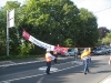 Befestigung der Straßenbanner 2010