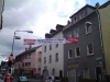 Befestigung der Straßenbanner 2010