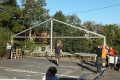 Zeltaufbau 2011